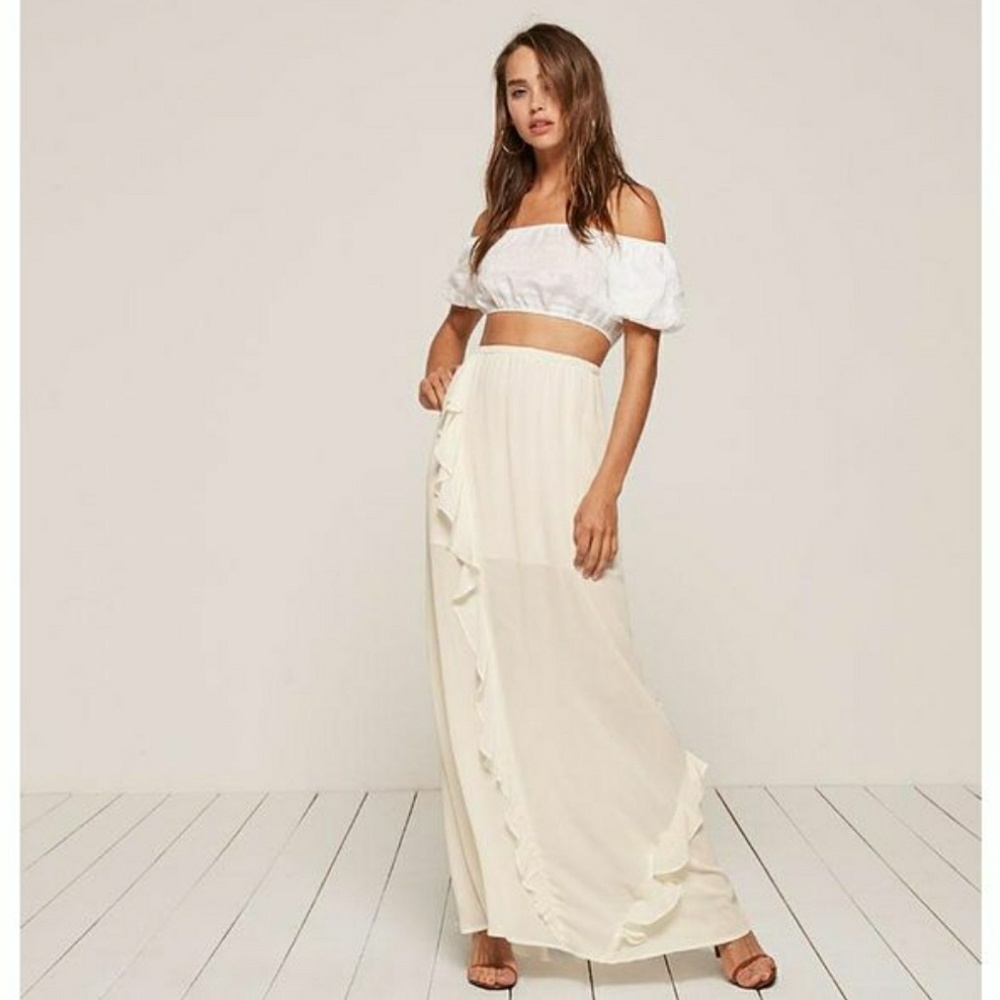 Reformation Della Maxi Skirt